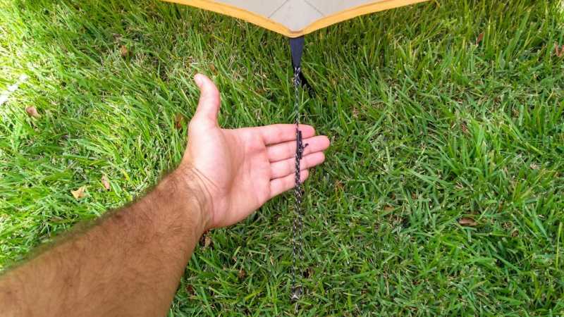   Как да настроите направляващи линии и да заложите палатка