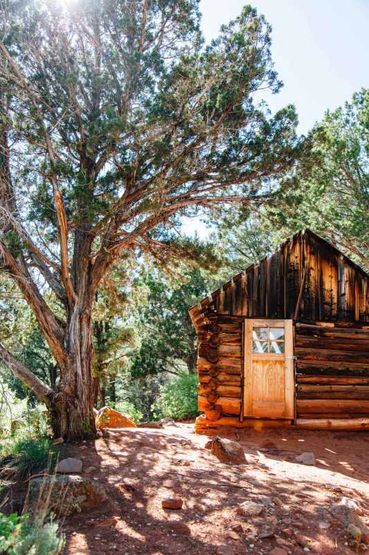 Una cabana de fusta a Kolob Canyon