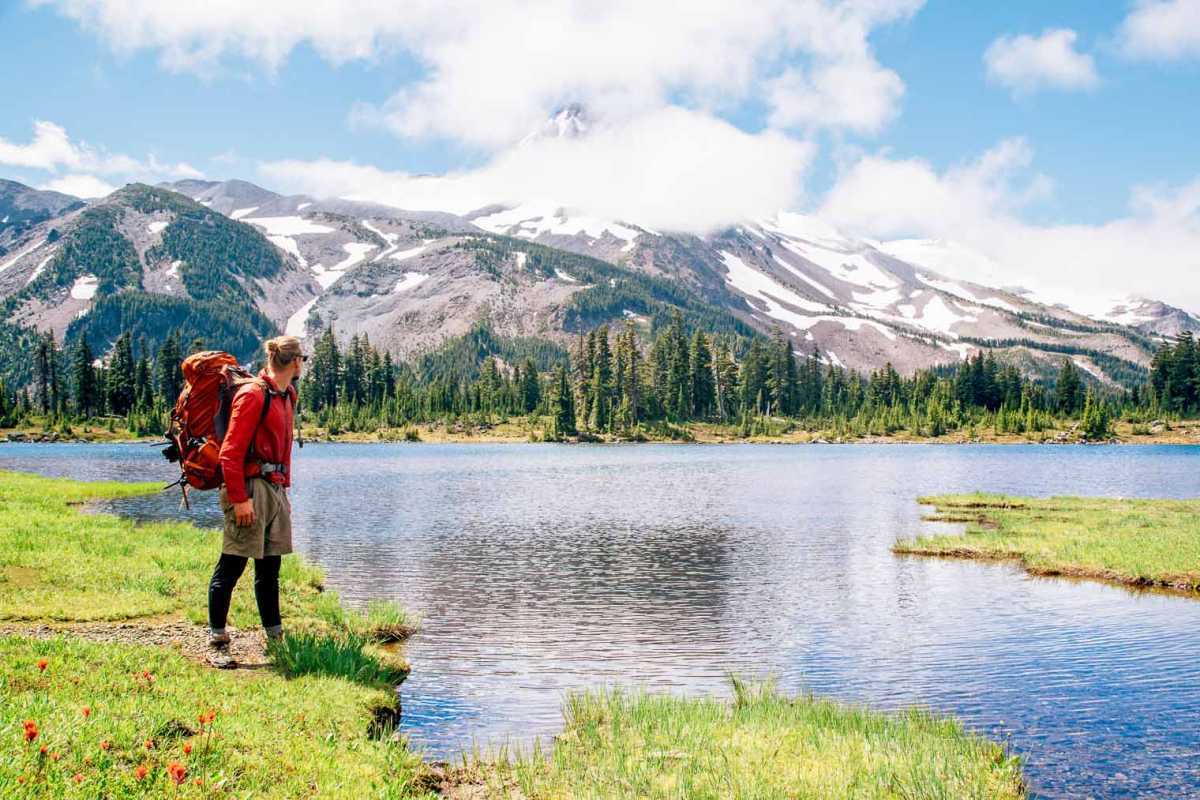 Unterwegs: Mit dem Rucksack zum Russell Lake in der Jefferson Wilderness in Oregon