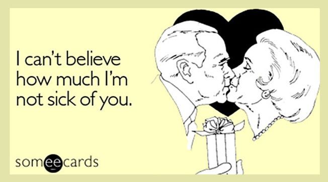 22 cartes d'amour brutalement honnêtes pour les couples qui aiment le sarcasme plus que tout