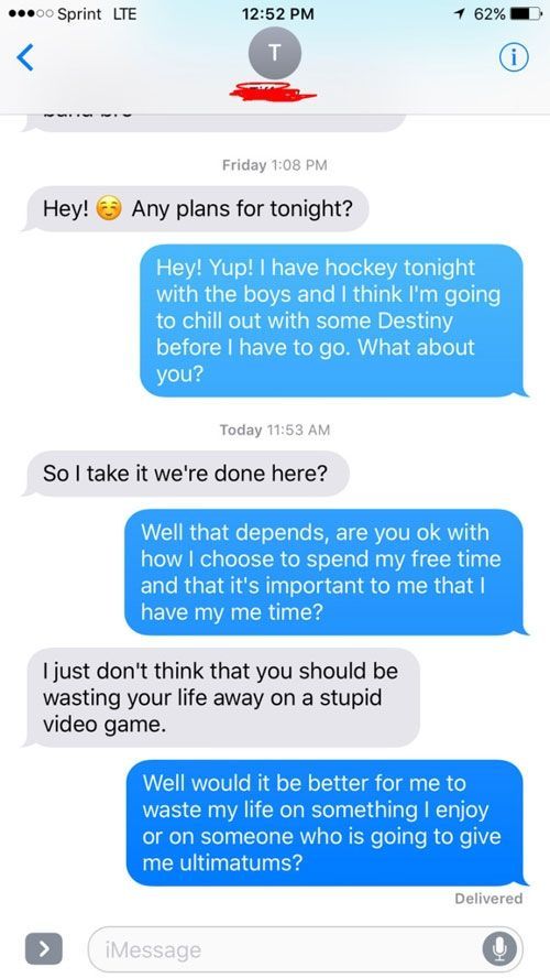 Dude Chooses Video Game Over Girlfriend