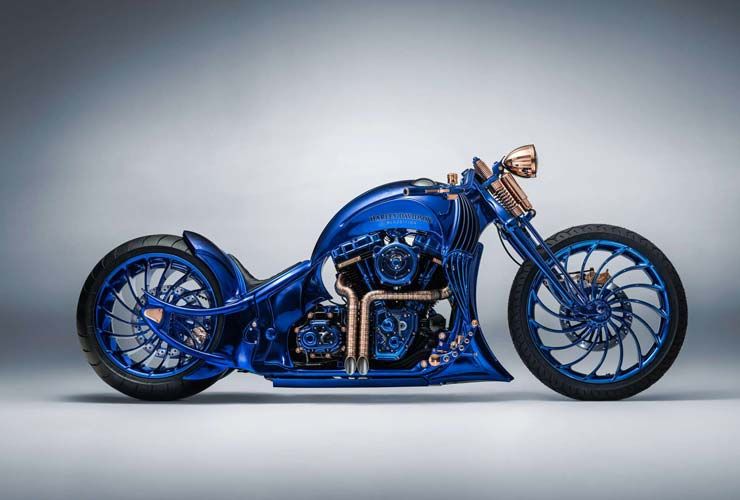 Faits époustouflants sur la Harley Davidson Blue Edition, World