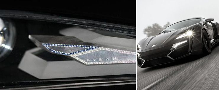 Så här ser en Lamborghini Huracan täckt topp till tå i Swarovski-kristaller ut