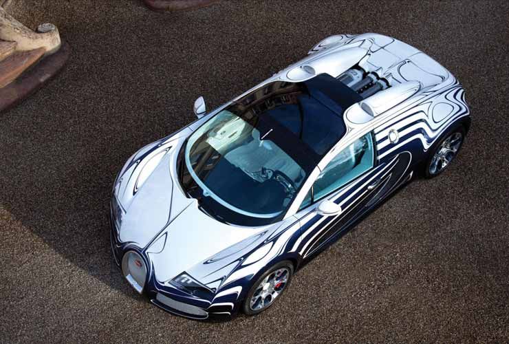 Jūs neticēsiet, ko iedvesmoja šis Bugatti Veyron