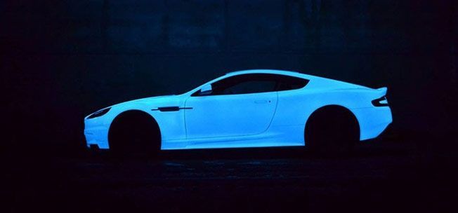 Ez a sötétben világító Aston Martin a legmenőbb dolog, amit valaha készítettek