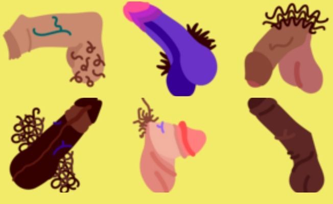 लिंग और योनि Emojis संभोग के लिए
