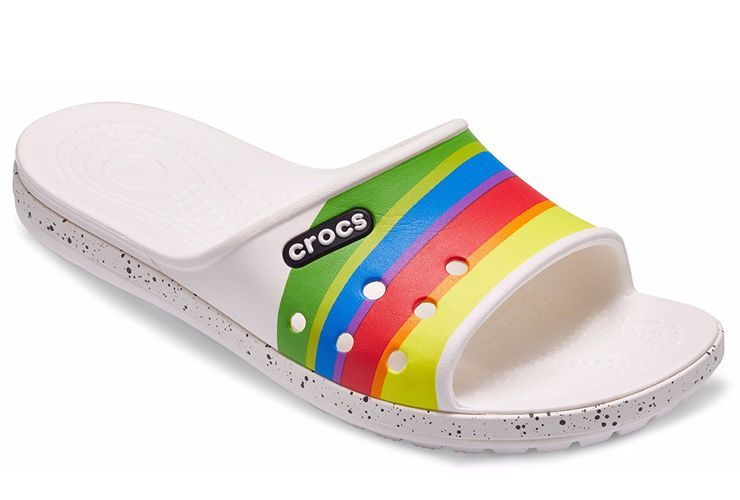 Crocs Crocband II Graphic Slide Unisex adulto bianco