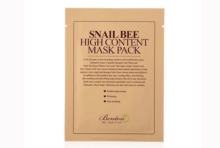 Benton Snail Bee Maske med høyt innhold