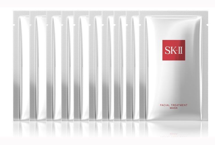 SK-II ansiktsbehandlingsmaske (pakke med 10)