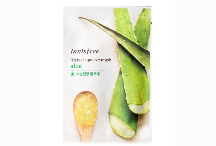 Innisfree Its Real Squeeze Aloe Vera Sheet Mask