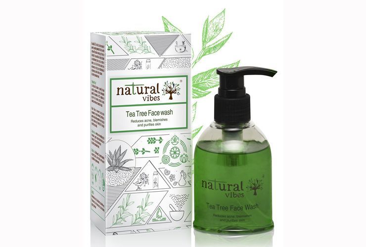 Natural Vibes ~ Ayurvedic Tea Tree Face Wash