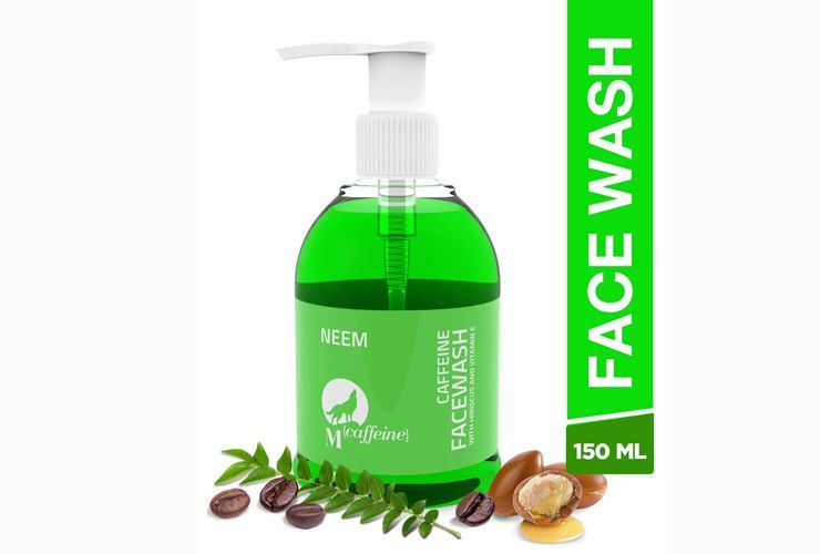 Mcaffeine Neem Face Wash Cleanser With Argan Oil & Vitamin E for menn og kvinner