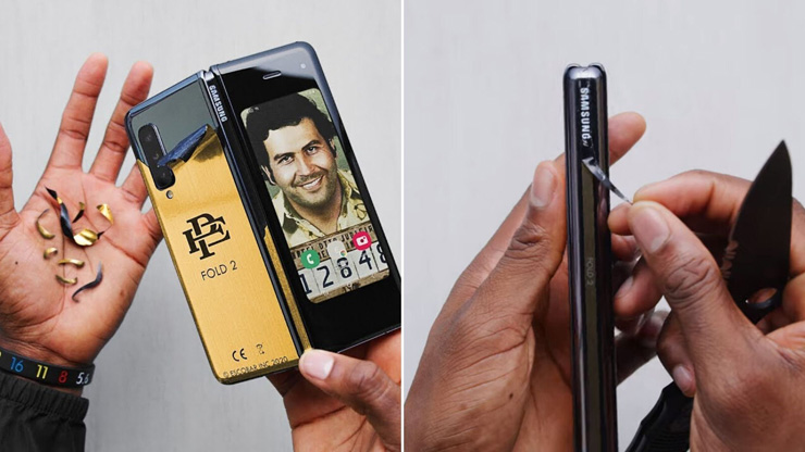 Escobar Fold Phone이 사기 일 뿐이며 멀리 떨어져 있어야한다는 증거가 있습니다.