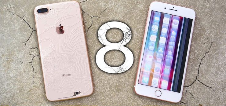 Le dos en verre de l'iPhone 8 coûte cher à réparer