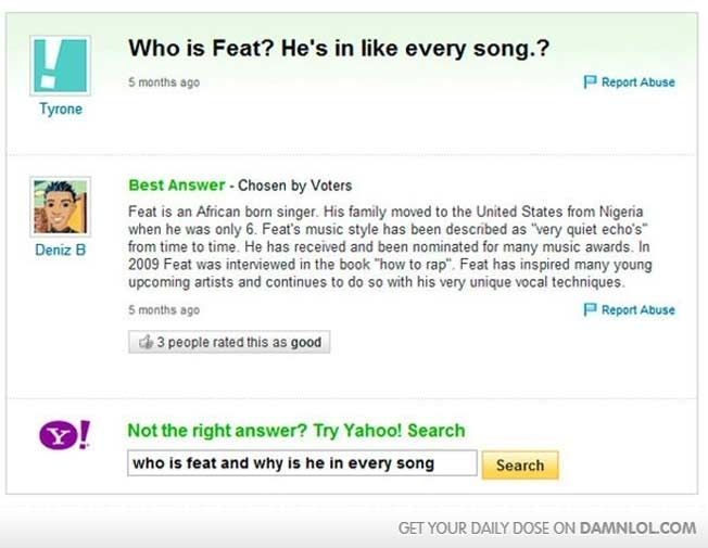 Smieklīgākie Yahoo jautājumi un atbildes, kas jums šķelsies