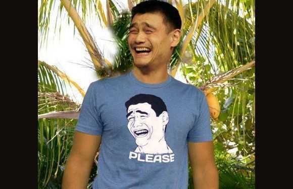 Memes populaires sur Internet - Yao Ming