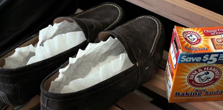 Nettoyer les chaussures à la maison
