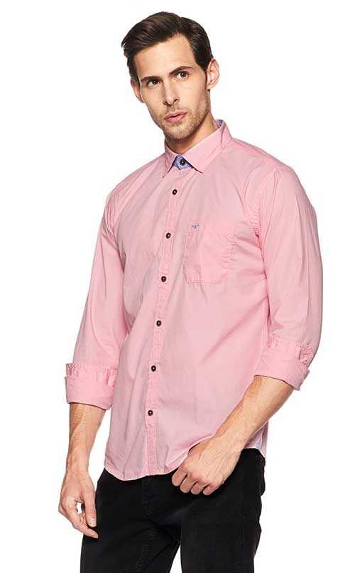 مردوں کے لئے گلابی رنگ کی قمیض جو رنگ کو پسند کرتے ہیں