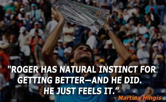 रोजर फेडरर के बारे में उद्धरण जो बताते हैं कि वह अब तक के सर्वश्रेष्ठ टेनिस खिलाड़ी क्यों हैं