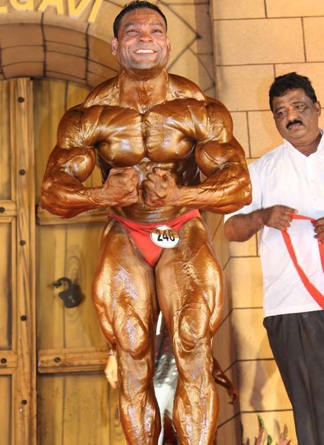 Rajendran Mani - svjetski prvak u bodybuildingu