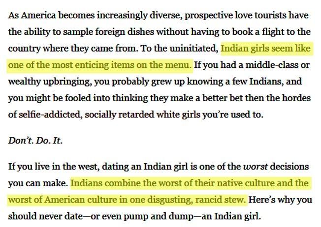 Un écrivain américain raciste a humilié les femmes indiennes dans son article et cela vous rendra définitivement furieux