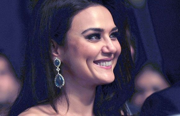 Najpopularnije bollywoodske glumice s mrvicama - Preity Zinta