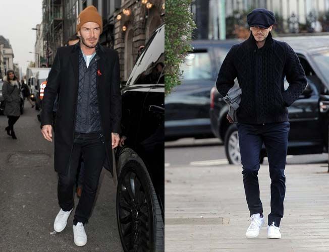 Laissez David Beckham vous apprendre à porter les mêmes baskets avec 5 tenues différentes