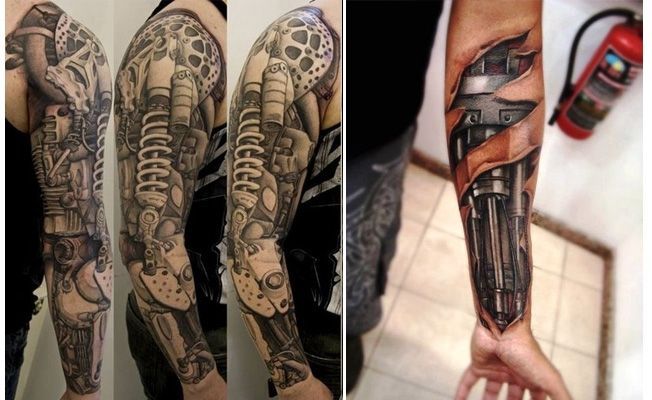 Biomechanikus tetoválás