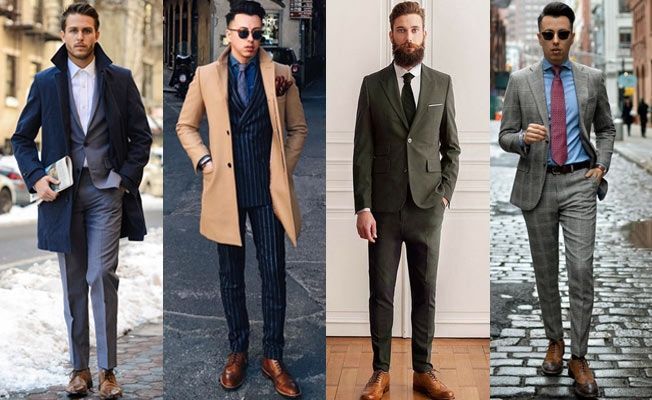 7 façons à la mode de porter des chaussures brogue marron avec vos tenues