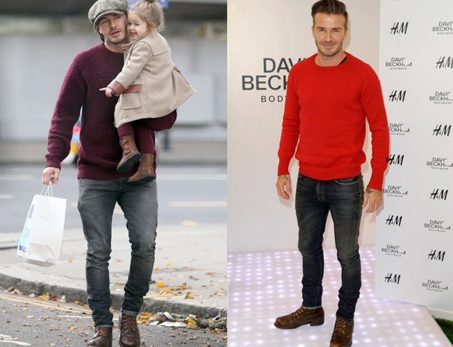 Laissez David Beckham vous apprendre à porter la même paire de bottes avec 7 tenues différentes