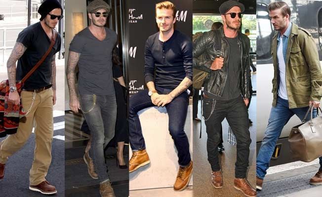 Laissez David Beckham vous apprendre à porter la même paire de bottes avec 7 tenues différentes
