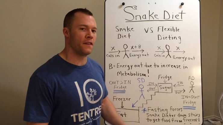 Istnieje dieta węża, która jest równie niebezpieczna dla twojego zdrowia jak wąż
