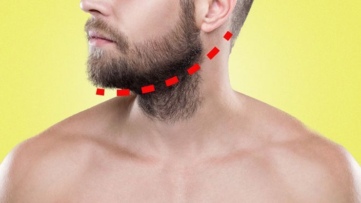 Preprosti koraki za urejanje vratu brade