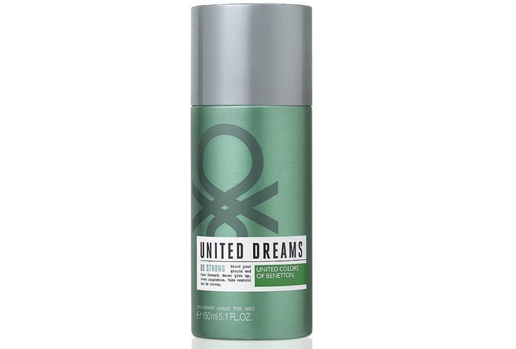 Ujedinjene boje Benettona United Dreams Be Strong dezodorans