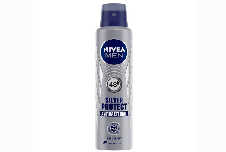 Nivea Men Silver Protect antibakteriális dezodor spray, 150 ml