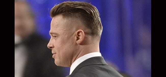 Jak zdobyć nową fryzurę Brada Pitta o wysokim wyblaknięciu