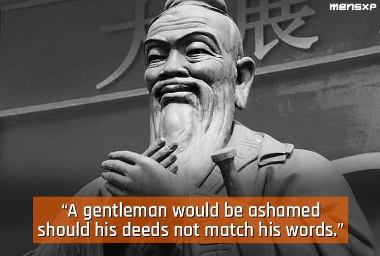 Konfucius erőteljes idézetei a férfiakról és az élet természetéről