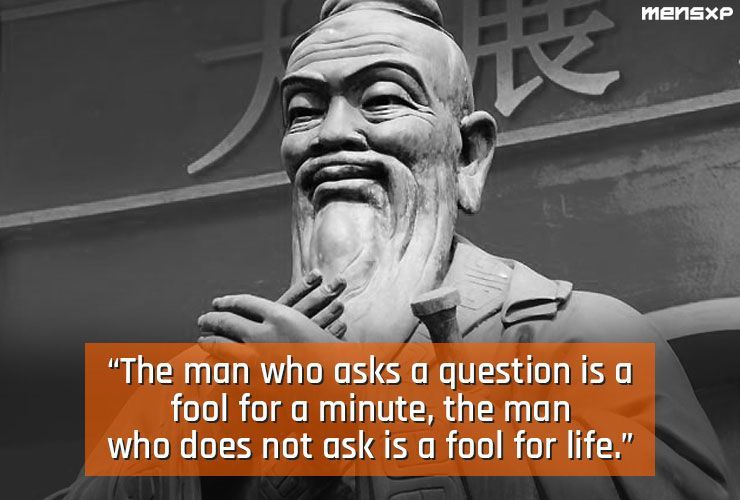 Poderosas citas de Confucio sobre los hombres y la naturaleza de la vida